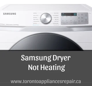 Samsung Dryer Not Heating What To Do?